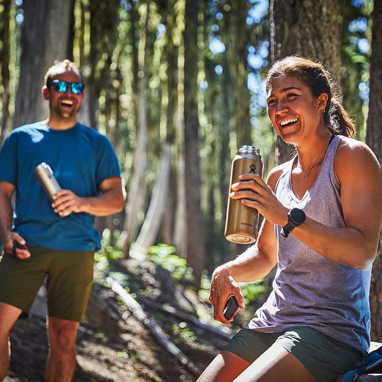 Hydro Flask 32 oz Wide Mouth Bottle with Flex Cap - Lightweight Trail Series - Image 4